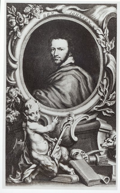 Ben Jonson (1573-1637) drammaturgo inglese da English School